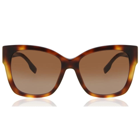 Burberry Women Sunglasses Light Havana W/ Brown Gradient Square BE4345F-331613
